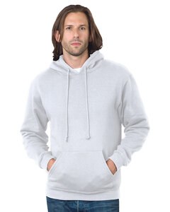 Bayside BA960 - Adult 9.5 oz., 80/20 Pullover Hooded Sweatshirt White