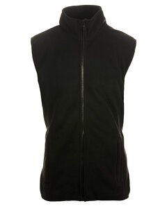 Burnside B3012 - Men's Polar Fleece Vest Black