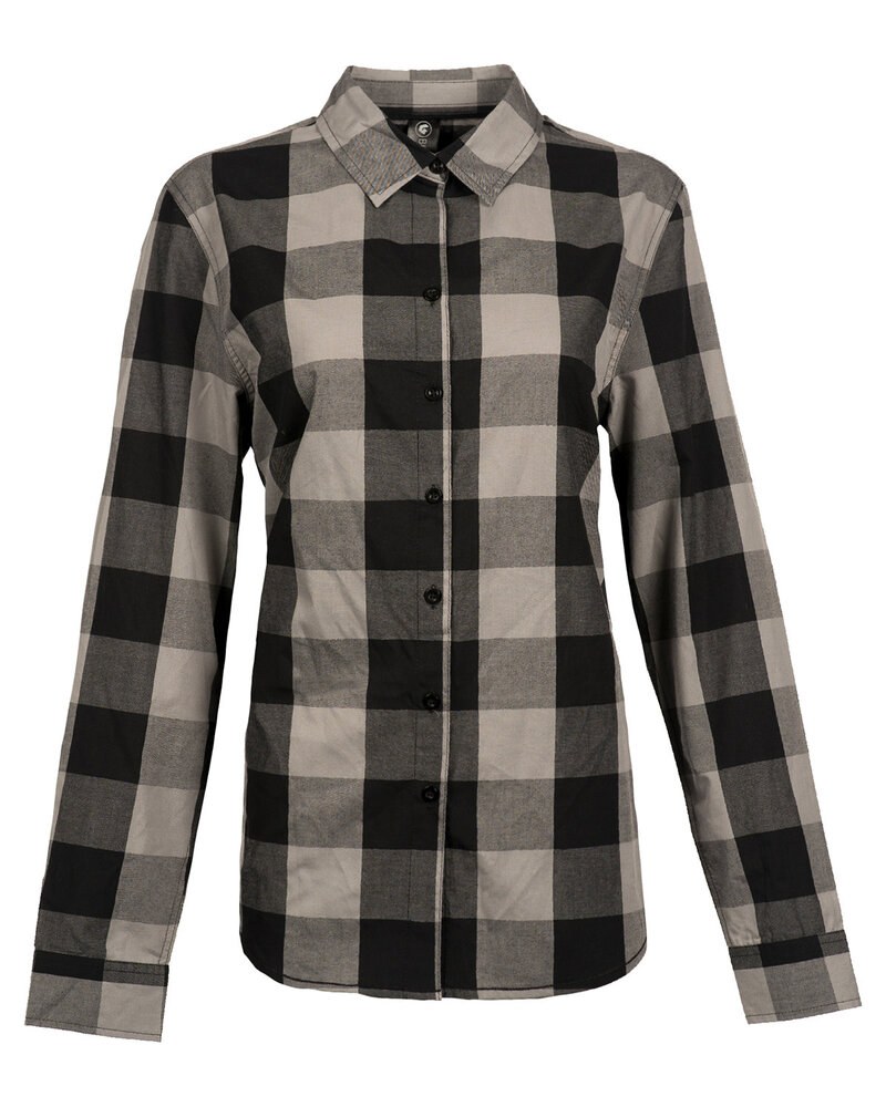 Burnside B5203 - Ladies Buffalo Plaid Woven Shirt