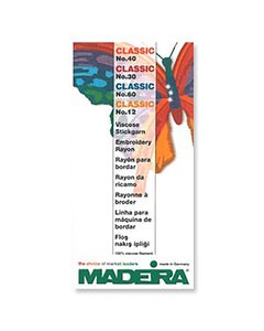 Decoration Supplies MDCARD - MADEIRA Color Cards Classic Rayon