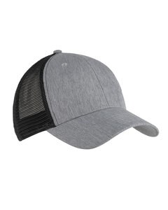 Big Accessories BA540P - Sport Ponytail Trucker Lt Grey/Black