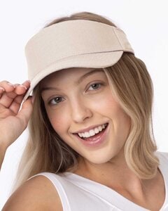 Big Accessories BA641 - Lariat Visor Khaki