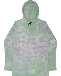 Tie-Dye 2777 - Unisex Long Sleeve Hooded T-Shirt Slushy
