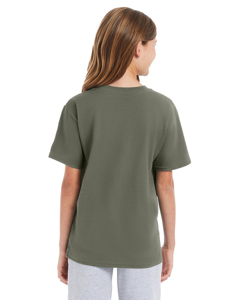 Hanes 498Y - Hanes® Youth Nano-T® Cotton T-Shirt