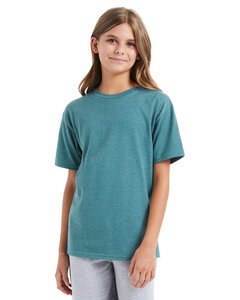 Hanes 498Y - Hanes® Youth Nano-T® Cotton T-Shirt Cactus Heather