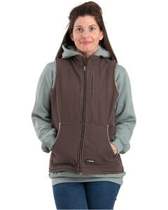 Berne WV15 - Ladies Sherpa-Lined Softstone Duck Vest Tuscan