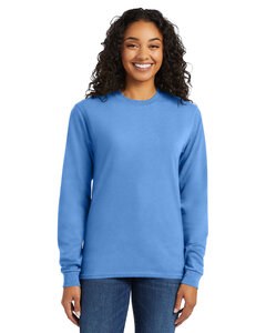 Hanes 5286 - ComfortSoft® Heavyweight Long Sleeve T-Shirt Carolina Blue