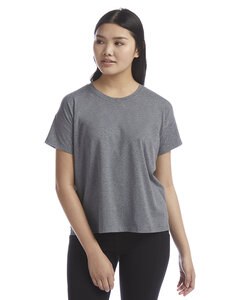 Champion CHP130 - Ladies Relaxed Essential T-Shirt Ebony Heather