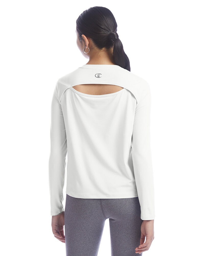 Champion CHP140 - Ladies Cutout Long Sleeve T-Shirt