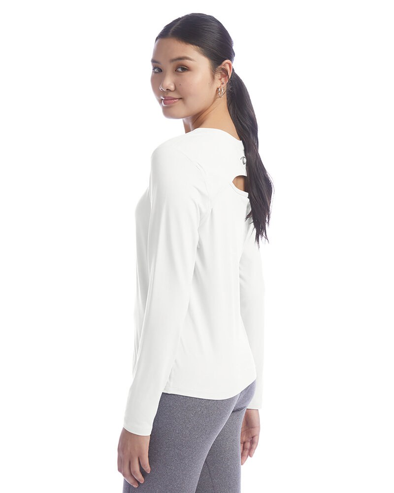 Champion CHP140 - Ladies Cutout Long Sleeve T-Shirt