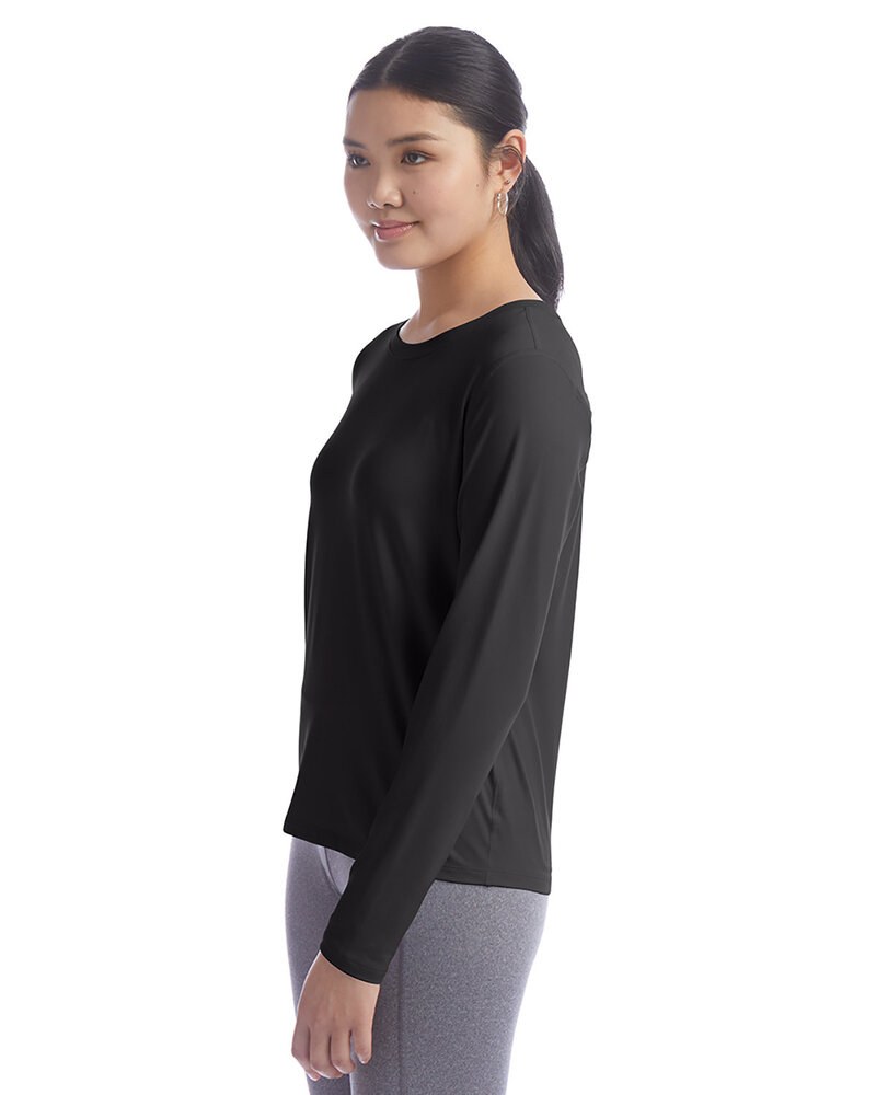 Champion CHP140 - Ladies Cutout Long Sleeve T-Shirt