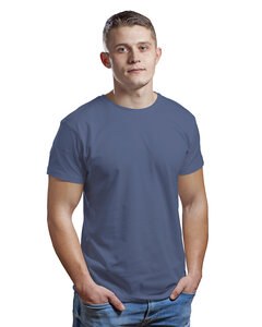 Bayside BA9500 - Unisex 4.2 oz., 100% Cotton Fine Jersey T-Shirt Blue Jean