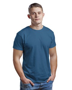 Bayside BA9500 - Unisex 4.2 oz., 100% Cotton Fine Jersey T-Shirt Teal