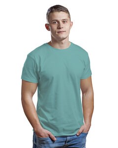 Bayside BA9500 - Unisex 4.2 oz., 100% Cotton Fine Jersey T-Shirt Chalky Mint