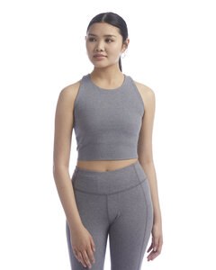 Champion CHP110 - Ladies Fitted Cropped Tank Ebony Heather