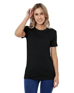 Bayside BA9625 - Ladies Super Soft T-Shirt Solid Black