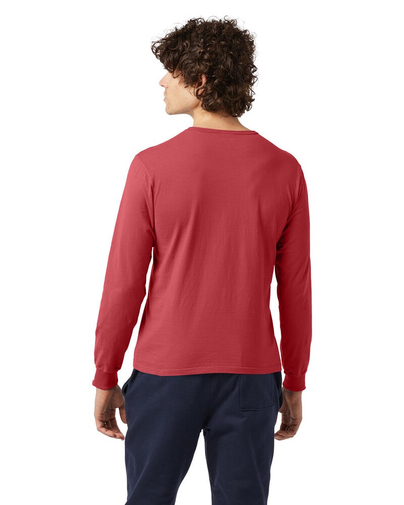 Champion CD200 - Unisex Long-Sleeve Garment Dyed T-Shirt