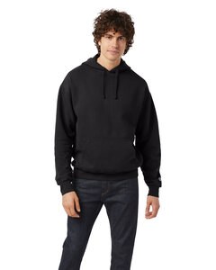 Champion CD450 - Unisex Garment Dyed Hooded Sweatshirt Black
