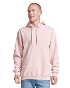 Jerzees 700MR - Unisex Eco Premium Blend Fleece Pullover Hooded Sweatshirt Blush Pink