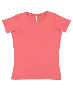 LAT 3516 - Ladies' Fine Jersey T-Shirt Passionfruit