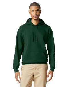 Gildan SF500 - Adult Softstyle® Fleece Pullover Hooded Sweatshirt Forest Green