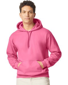Gildan SF500 - Adult Softstyle® Fleece Pullover Hooded Sweatshirt Pink Lemonade