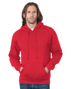 Bayside 2160BA - Unisex Union Made Hooded Pullover Red