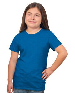 Bayside 37100 - Youth Princess T-Shirt Turquoise Hthr