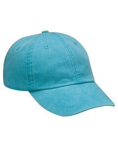 Adams ACEP101 - Cotton Twill Essentials Pigment-dyed Cap Caribbean Blue