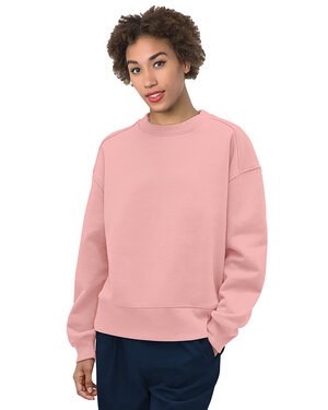 Bayside 7702BA - Ladies Crewneck Sweatshirt