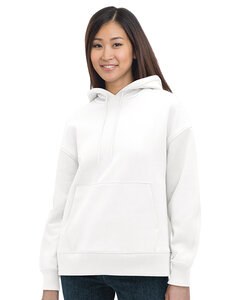 Bayside 7760BA - Ladies Hooded Pullover White