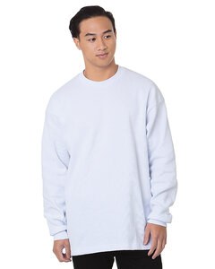 Bayside 8205 - Men's Heavyweight Waffle Knit Long-Sleeve Thermal White