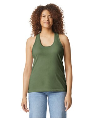 Gildan G672L - Ladies Softstyle CVC Racerback Tank