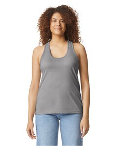 Gildan G672L - Ladies Softstyle CVC Racerback Tank Cement