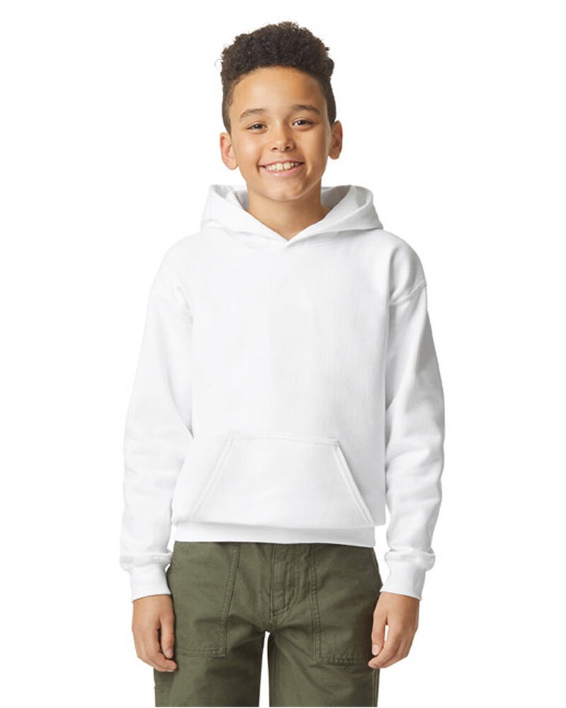 Gildan SF500B - Youth Softstyle Midweight Fleece Hooded Sweatshirt