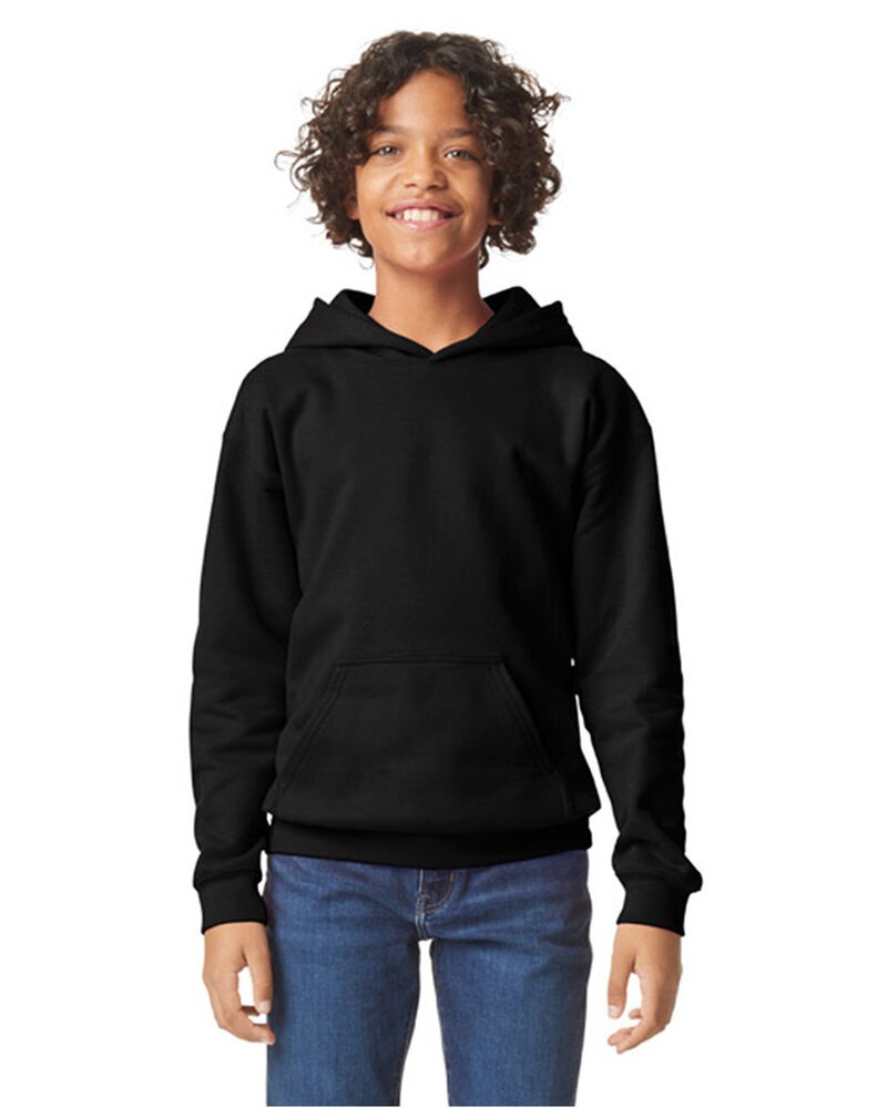 Gildan SF500B - Youth Softstyle Midweight Fleece Hooded Sweatshirt