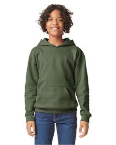 Gildan SF500B - Youth Softstyle Midweight Fleece Hooded Sweatshirt