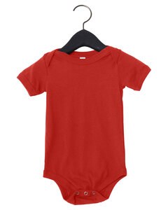 Bella+Canvas 100B - Infant Jersey Short-Sleeve One-Piece Red