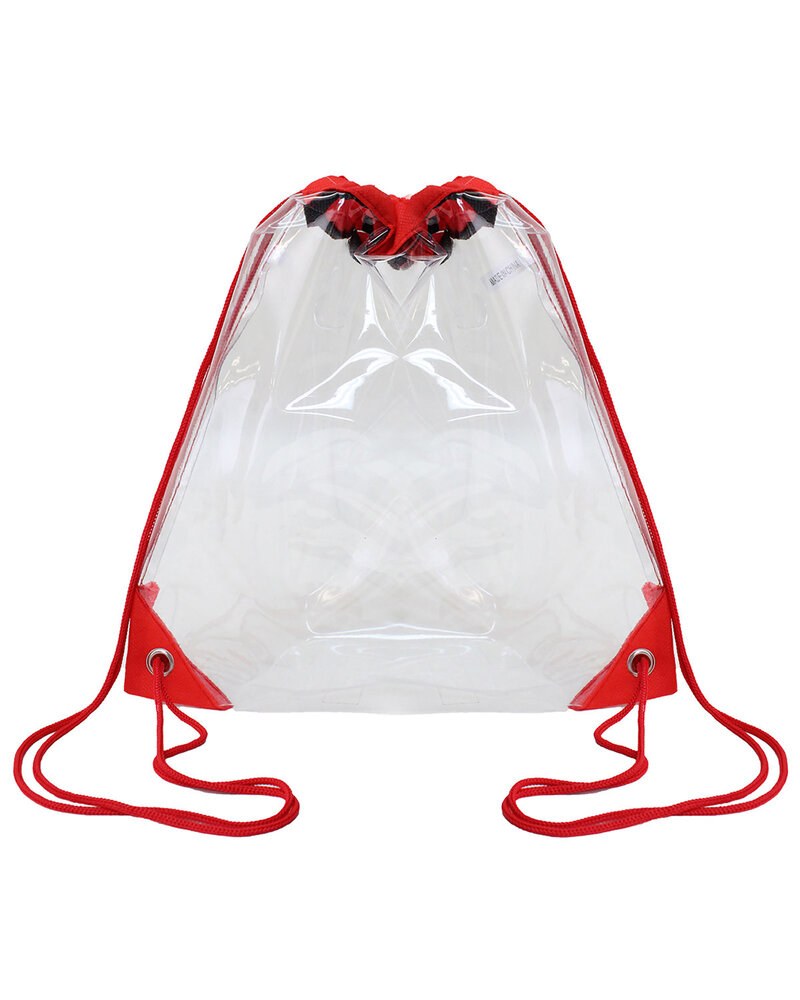 Liberty Bags OAD5007 - Clear Drawstring Pack