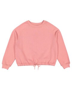 LAT 3528 - Ladies Boxy Fleece Sweatshirt Mauvelous