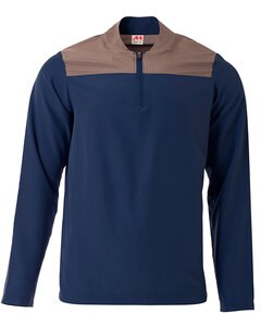 A4 N4014 - Men's Element Quarter-Zip Jacket Navy/Graphite