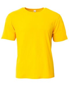 A4 N3013 - Adult Softek T-Shirt Gold