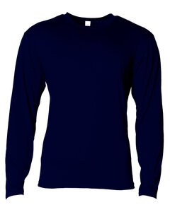 A4 N3029 - Men's Softek Long-Sleeve T-Shirt Navy