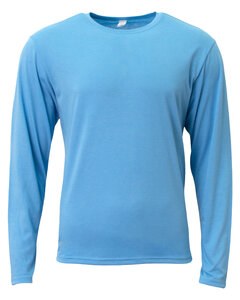 A4 N3029 - Men's Softek Long-Sleeve T-Shirt Light Blue