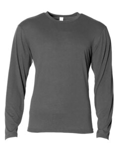 A4 N3029 - Men's Softek Long-Sleeve T-Shirt Graphite