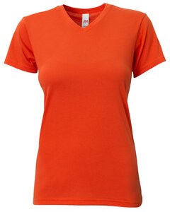A4 NW3013 - Ladies Softek V-Neck T-Shirt Athletic Orange