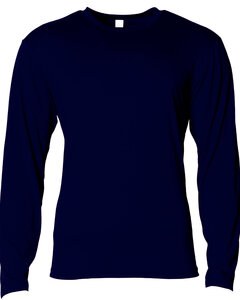 A4 NB3029 - Youth Long Sleeve Softek T-Shirt Navy