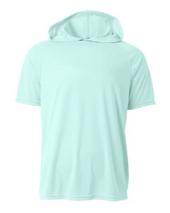 A4 NB3408 - Youth Hooded T-Shirt Pastel Mint