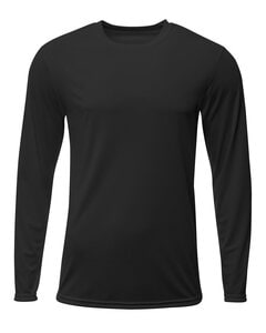 A4 NB3425 - Youth Long Sleeve Sprint T-Shirt Black