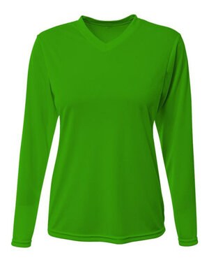 A4 NW3425 - Ladies Long-Sleeve Sprint V-Neck T-Shirt